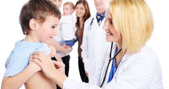 Behandlung vu Würmer beim Dokter